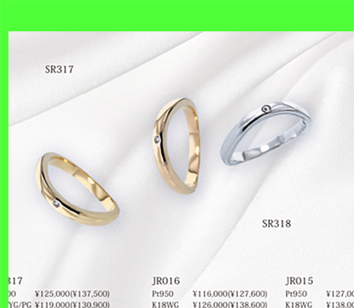 ゴールドチェーンのメモリアルペンダント